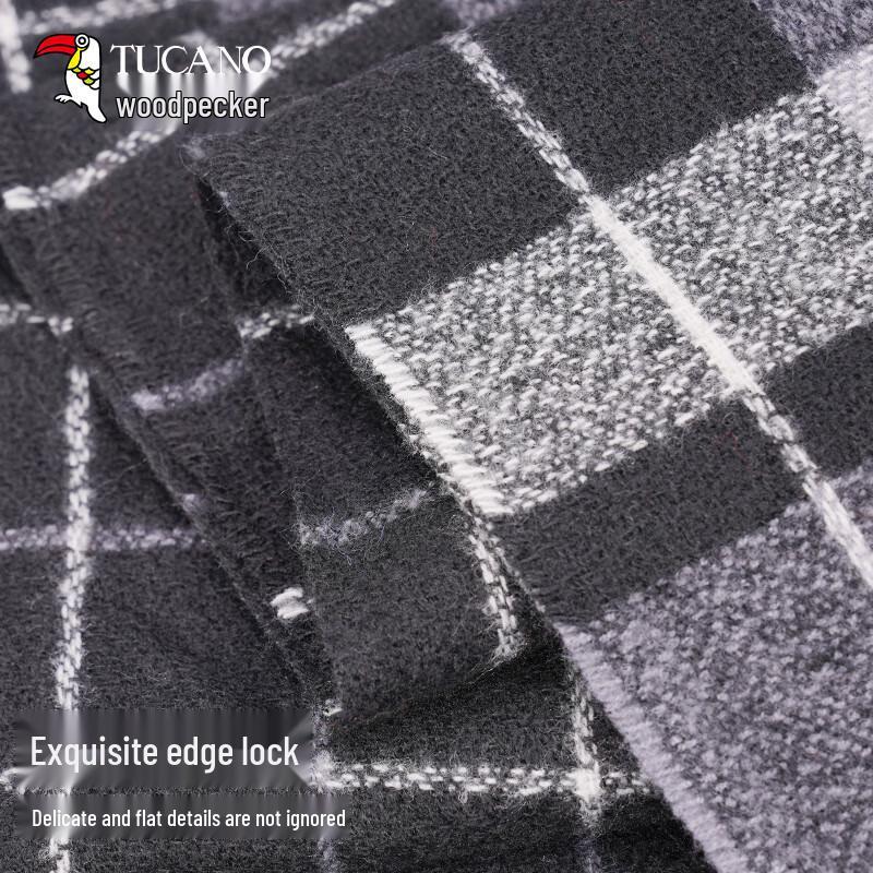 Specht Damen Schal mit Karomuster Imitation Kaschmir