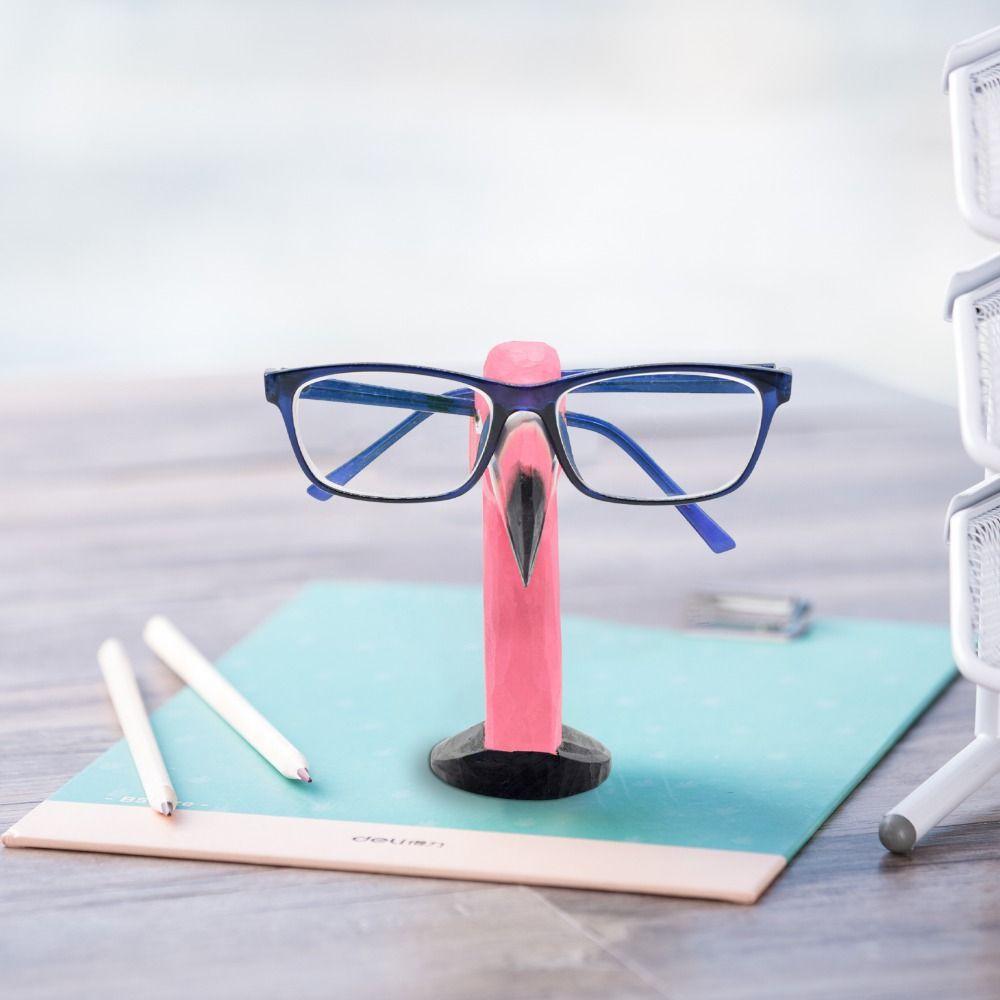 Office Desk Decor Carved Cute Giraffe Glasses Rack Storage Rack Display Stand Sunglasses Holder