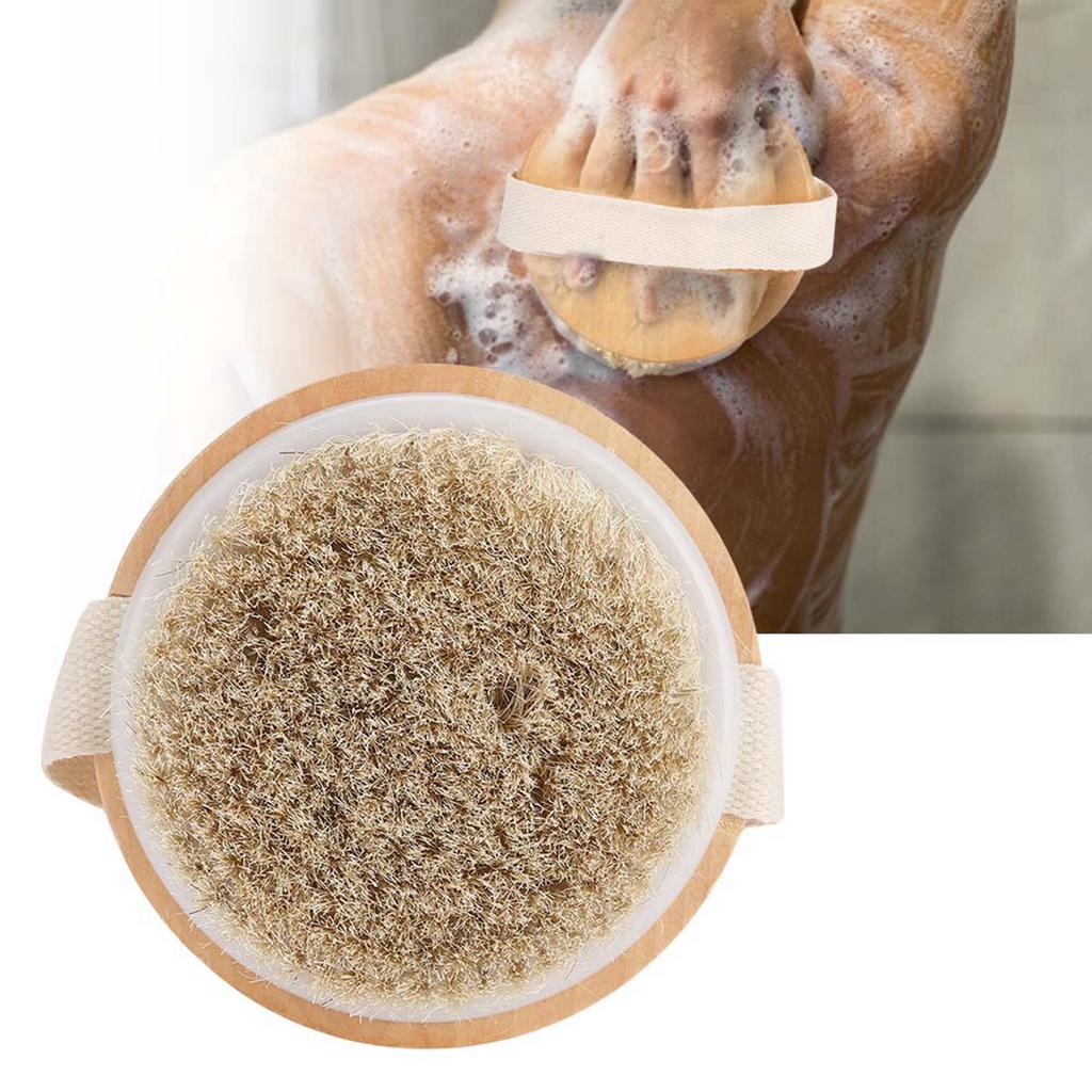 Bath Brush Soft Brush Hair Body Skin Cleansing Shower Massage Brush