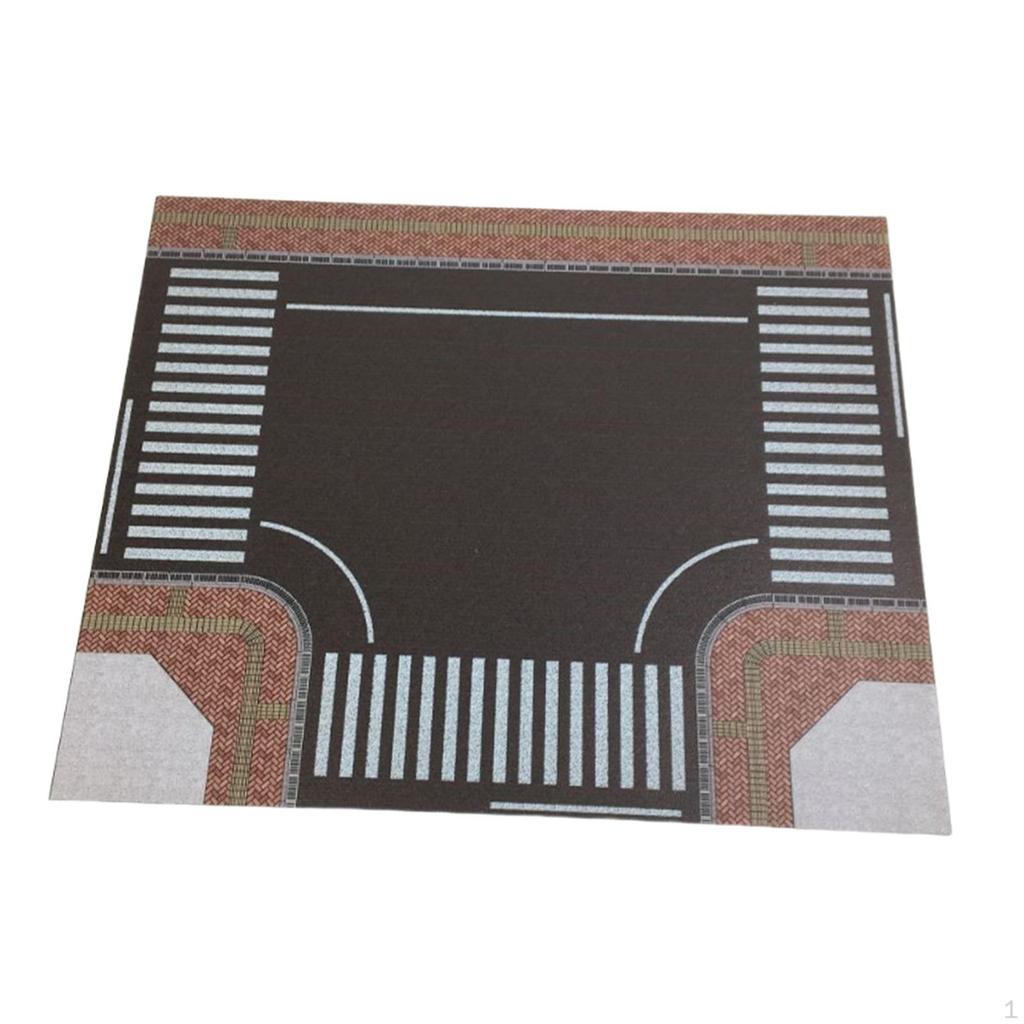 1/64 Highway Scene Model Mini Diecast Garage,Diorama, Pad,Underground Garage Layout Parking