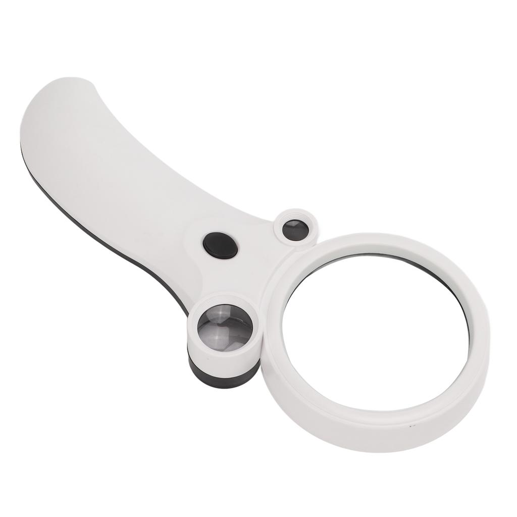 Magnifying Glass High Definition Zoom Illumination Fill Light 2.5X 25X 55X Magnifications Handheld