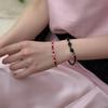 Alba Color Mix Layered Beads Bracelet Heart Charm Color Mix Seed Beads Bracelet