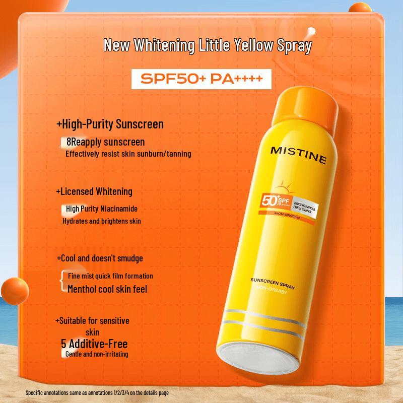 Mistine  Little Yellow Hat  Sunscreen Spray