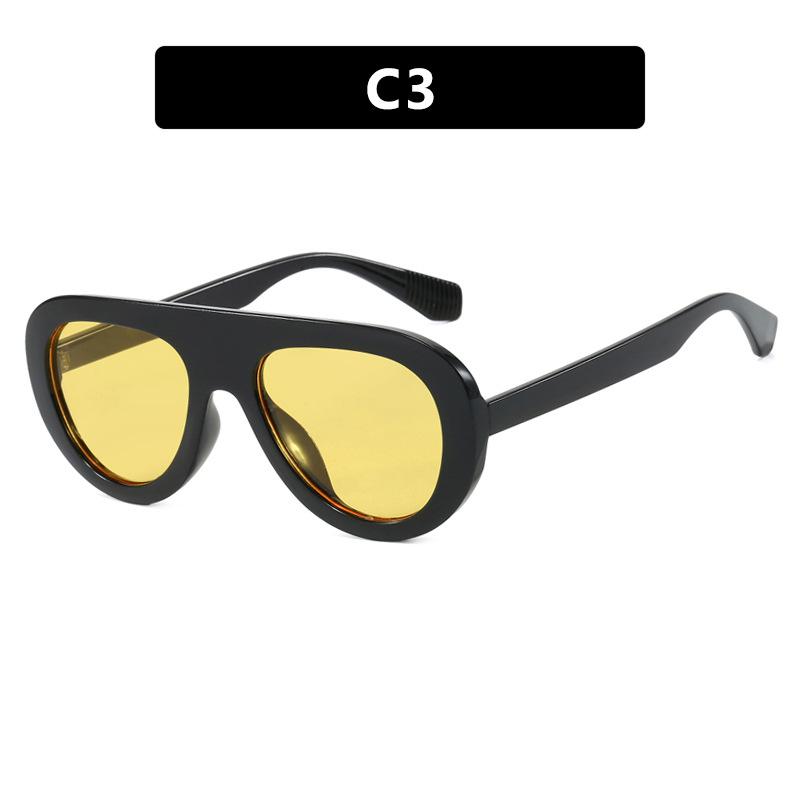 Small Frame Toad Round Sunglasses, The Same Style, Fashionable Personalized Sunglasses, Sunglasses, Advanced Sense