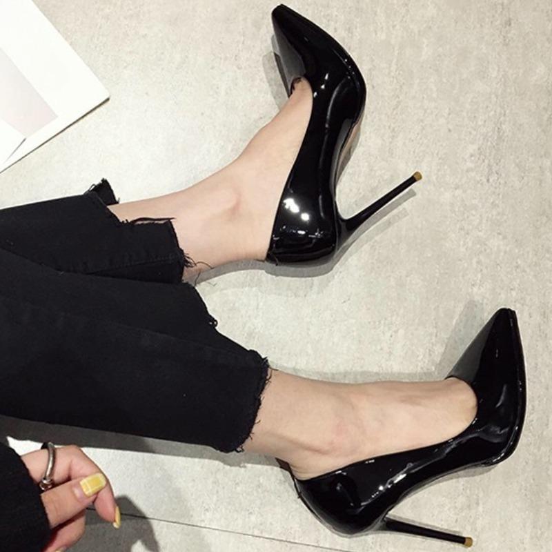 2025 New Sexy  High Heels for Ladies Women 11cm Stiletto Gradient Pointed Toe Shoes Party Shoes Plus