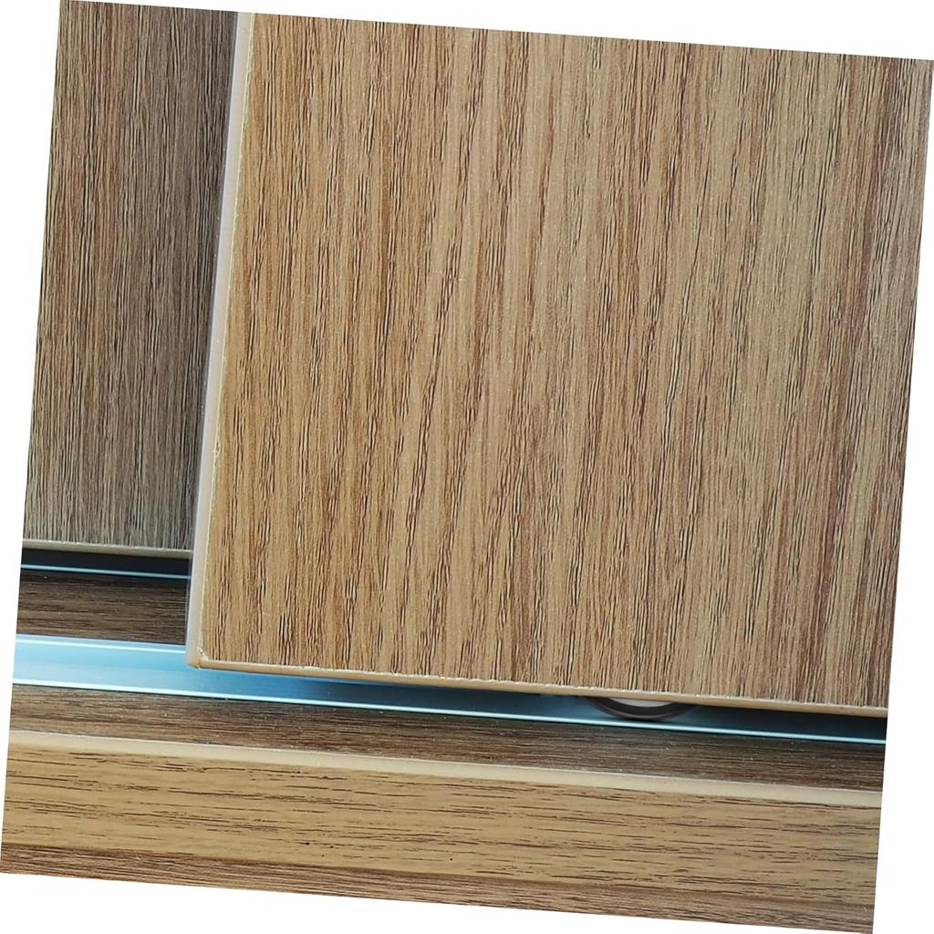 4pcs Sliding Door Wheel Roller for Cabinets Wardrobes Durable Pulley Track Rail with Smooth Action Replacement for Closet Doors Lightweight Compact