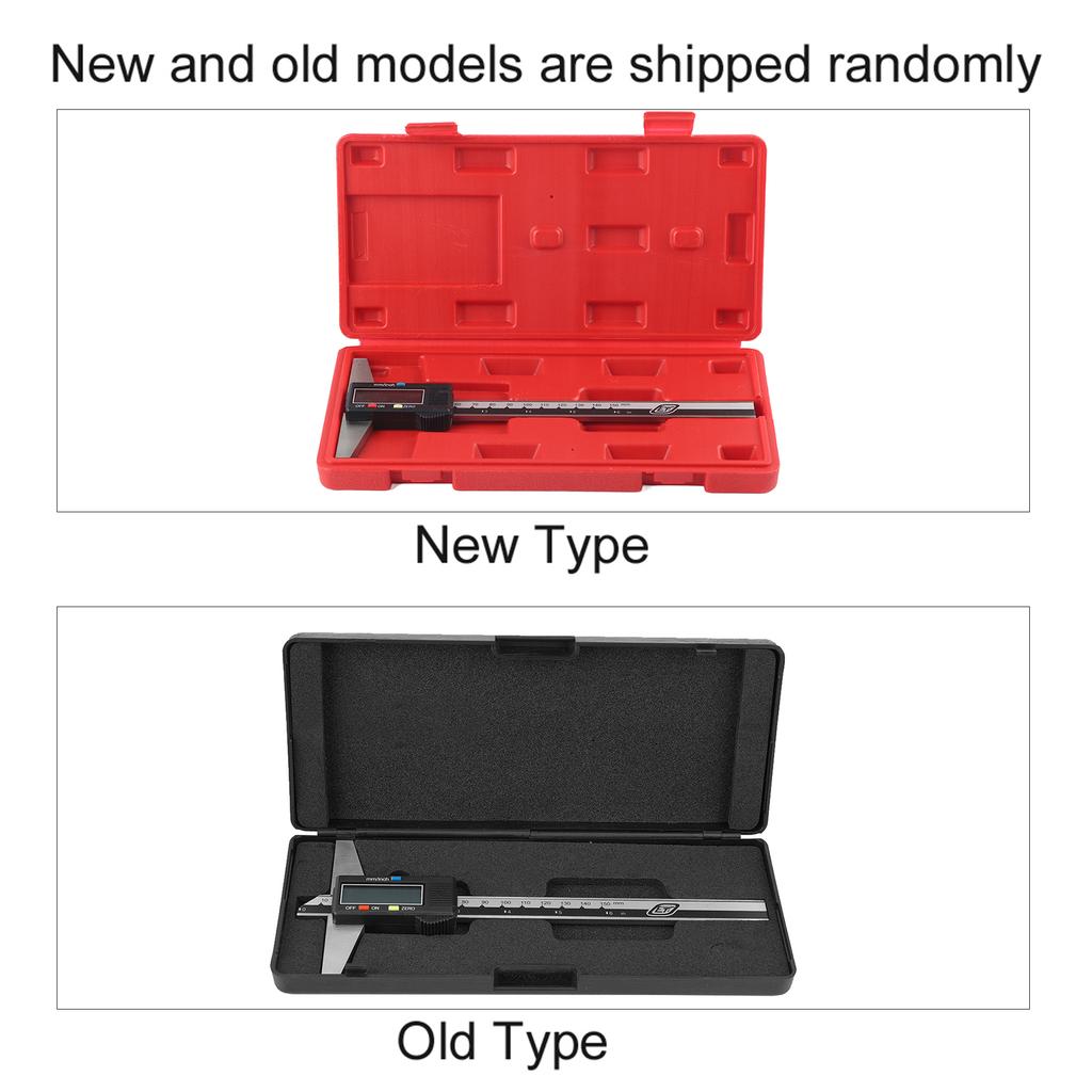 Electronic Vernier High Accuracy Stainless Steel Digital Depth Vernier Caliper Gauge Measuring Tool 0-150mm 0.01mm