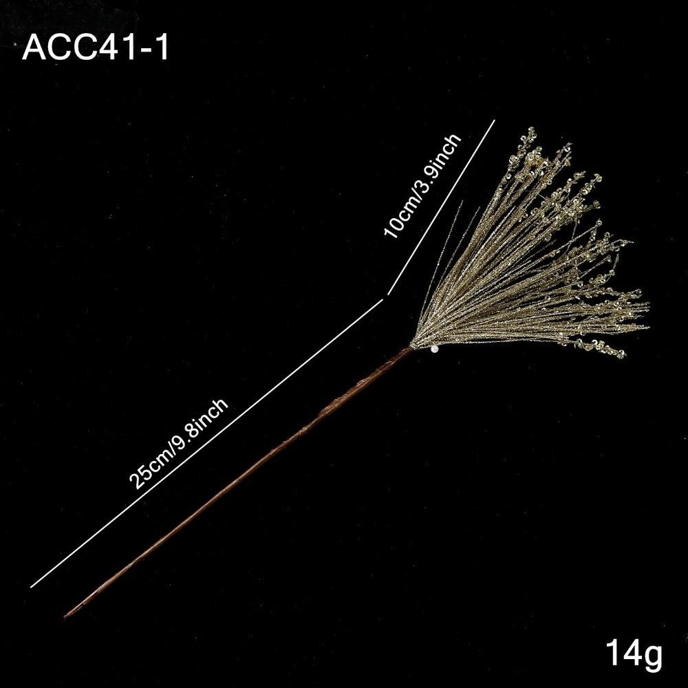 2pcs Floral Arrangements Artificial Flower Branches DIY Festive Floral Stems Tree Ornament