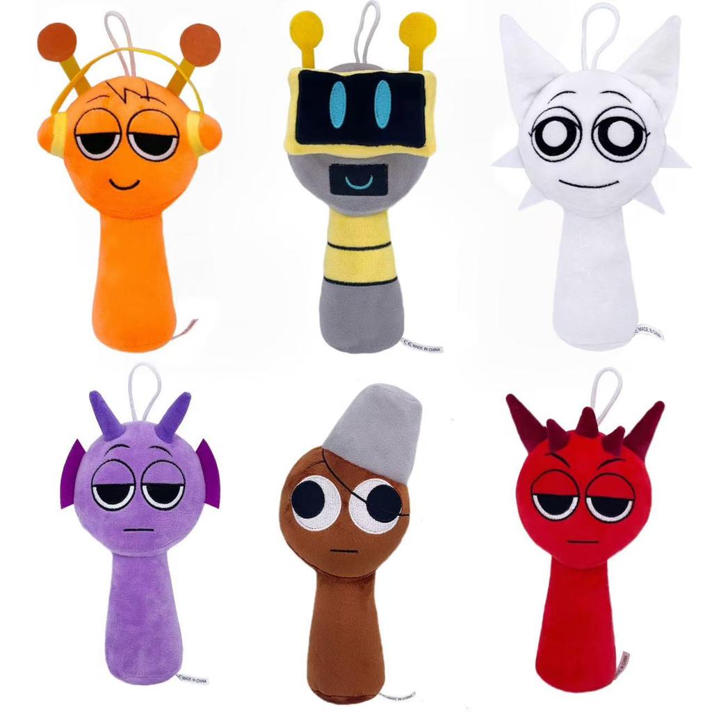 Sprunki Plüschtiere Sprunki Plüschpuppe Sprunki Spiel Cartoon Kissen Kinder Geburtstagsgeschenke Stoffpuppen Weihnachtsgeschenk