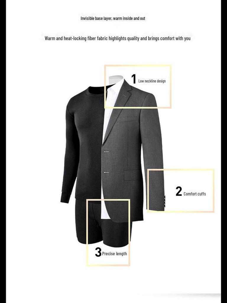 Thermal Autumn Clothing Set for Boys: Solid Color Velvet-Lined Trousers and Long-Sleeve Shirt for Teenagers – Cold-Resistant and Trendy