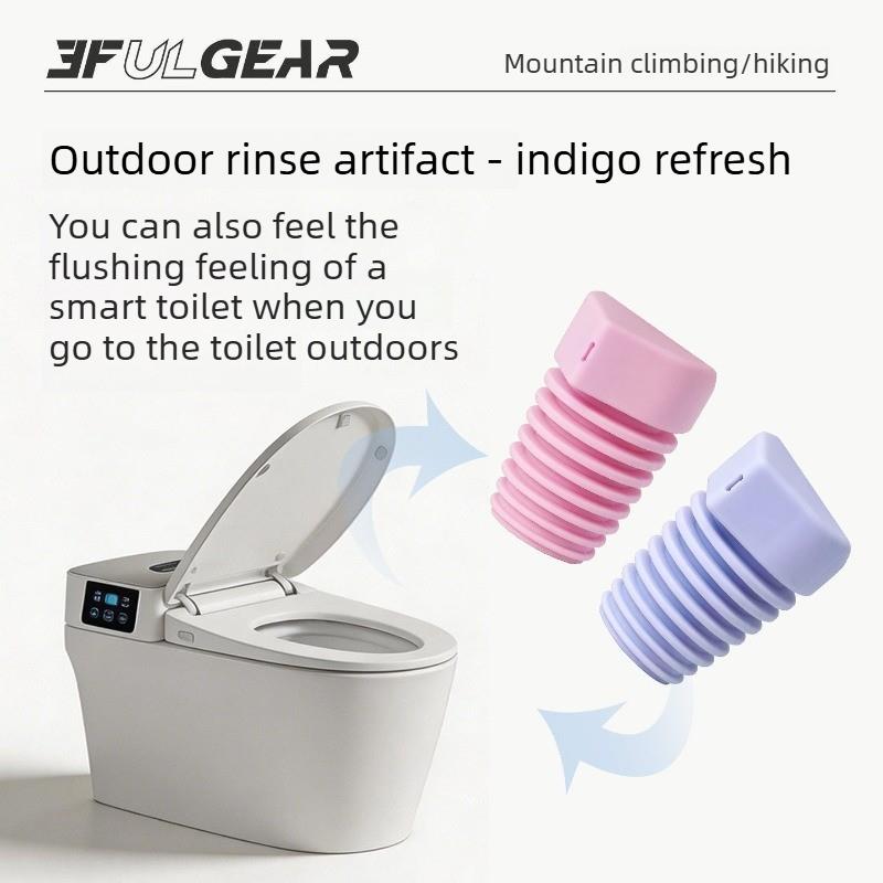 Outdoor Portable Bidet Sprayer Personal Hygiene Cleaner Nozzle for Camping Hiking Backpacking Travel Business Trip Cleaning 4