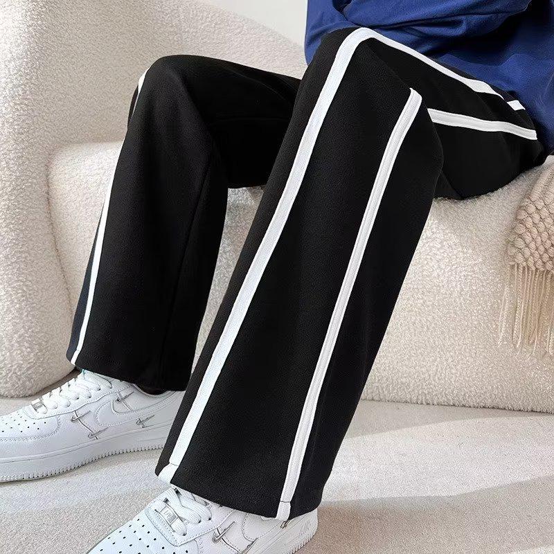 Women's Summer 2024 Wide-Leg Sweatpants: Casual, Loose, Straight-Leg Sports Pants