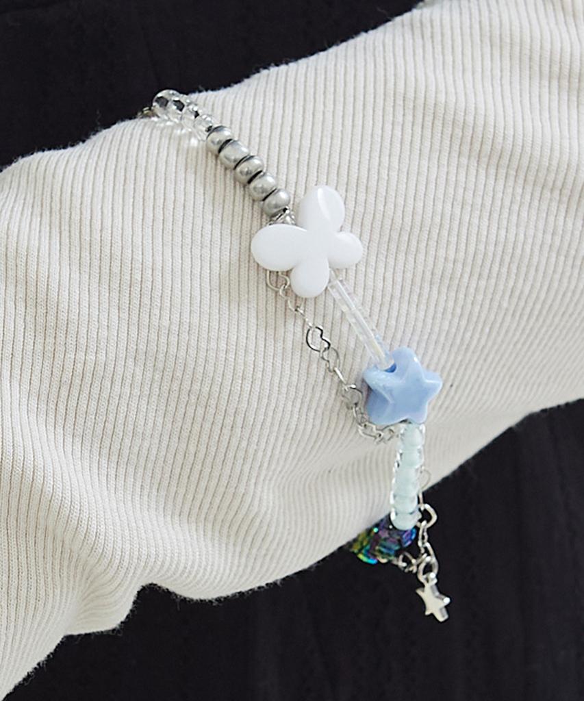 Vvv Spring Bead Chain Bracelet
