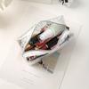 PVC Trendy Star Series Storage Cosmetic Transparent  Fashion Square Travel Makeup Bag