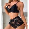 Sexy Women's Lace Mini Bikini Set Fetish Wedding Night Erotic Lingerie Women Porn Exotic Babydoll Body New Hot Sexiest Underwear
