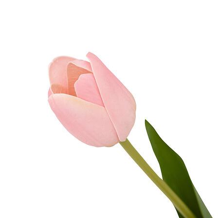Artificial Flower Pink Tulip 48 Cm High, Made Of Plastic