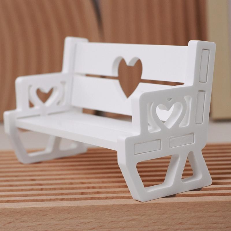 Benches Shaped Heart Chair Silicone Mould for Jewelry Making Crafting Decorative Accessories Easy Demolding