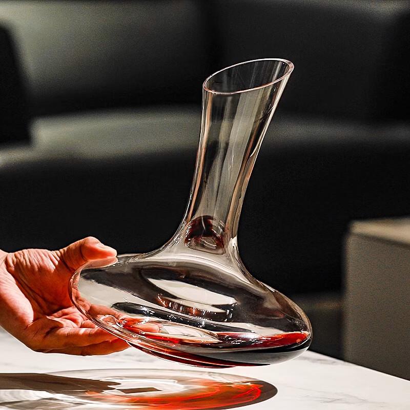 OLOEY Crystal Glass Wine Decanter