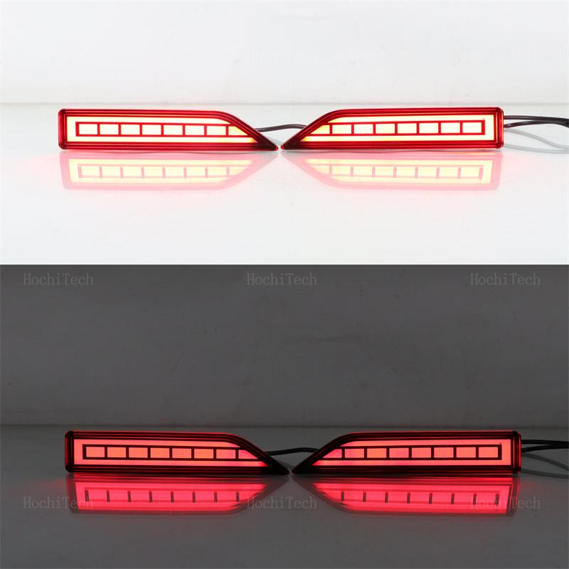 Functions LED Reflector Lamp Rear Fog Lamp Bumper Brake Light Dynamic Turn signal Lamp For Toyota Veloz  2022 2023