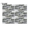 Home Interior Wall Makeover 6Pcs Vintage Faux Stone Self?Adhesive Tiles, Waterproof Oil?Proof Backsplash Kitchen Tiles Sticker, Peel & Stick