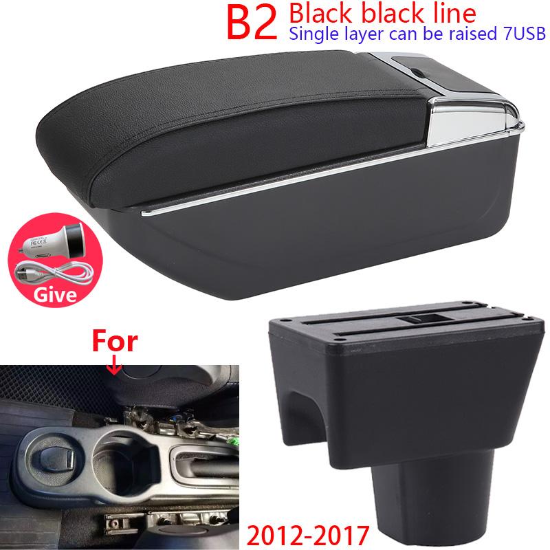 For Renault Duster Armrest For Nissan Terrano 3 Renault Duster Oroc 2012-2018 Car Armrest Box Storage Box Parts Car Accessories