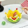 Ceramic Watermelon Snacks Platter Includes 6 Stainless Steel Fruit Forks Tableware For Family Gatherings Barbecues