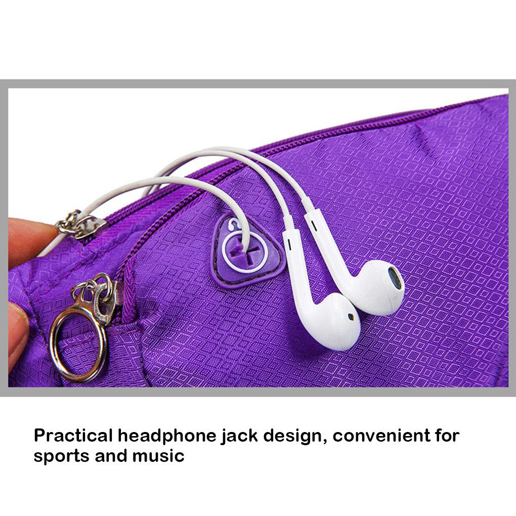 Waist Bag Fanny Pack Sport Pouch Outdoor Accessories Money Storage Sweet Gift Multifunctional Large Capacity Sporting Supplies