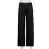 Harajuku Streetwear Oversize Summer High Waist Women's Casual Wide Leg Cargo Pants for Women Baggy Pants Woman Trousers
