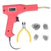 50W Car Bumper Repair Welder Kit Plastic Welding Machine with Plier Staples Red for Cars Motorcycles