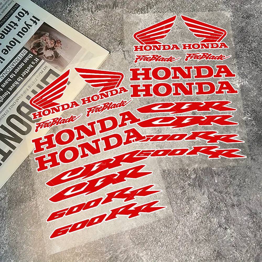 PYYG6 For Honda Stickers Reflective motorcycle stickers, 3M safety warning at night in the dark scooter helmets