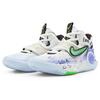 Nike KD Trey 5 X Cushioning Moisture Wicking Low top Basketball Shoes Men's White Purple Green DJ7554-014(Team256-)