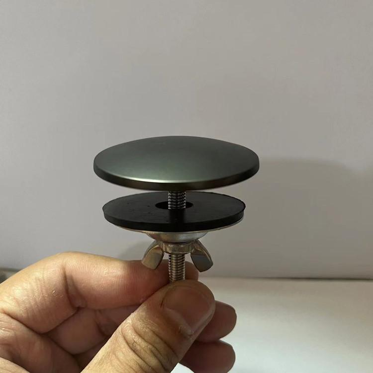 Tappo di Scarico Pop-up di Alta Qualità per Lavabo, Tappo per Foro Superiore di Scarico, Tappo Copri Foro per Lavabo da Bagno
