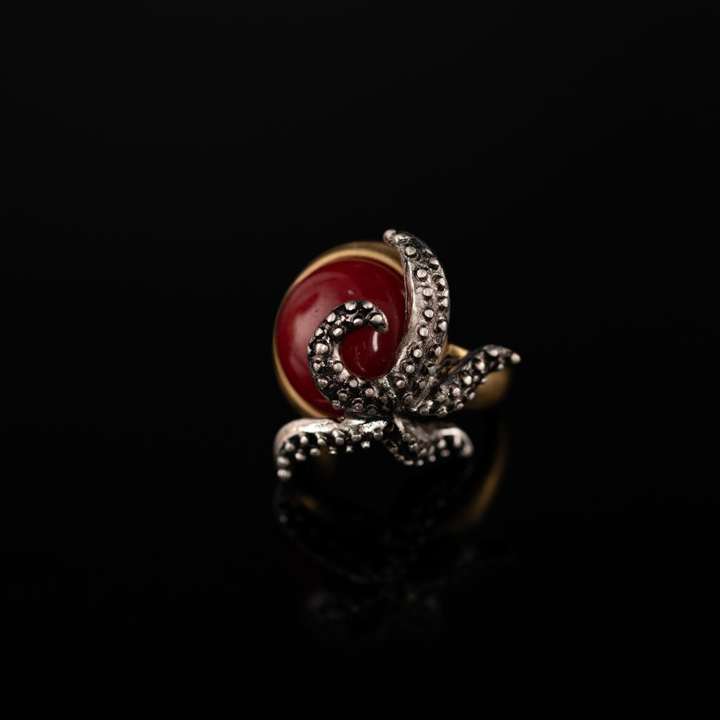 Medieval Copper Alloy Ring, Retro Court Style, High Sense Female Designer Temperament, New Ring