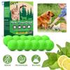 12 Pack Cat Deterrent Ball Natural Peppermint Oil Cat Repellent Dog Repellent Keep Cats Off Yard Garden Lawn Plants
