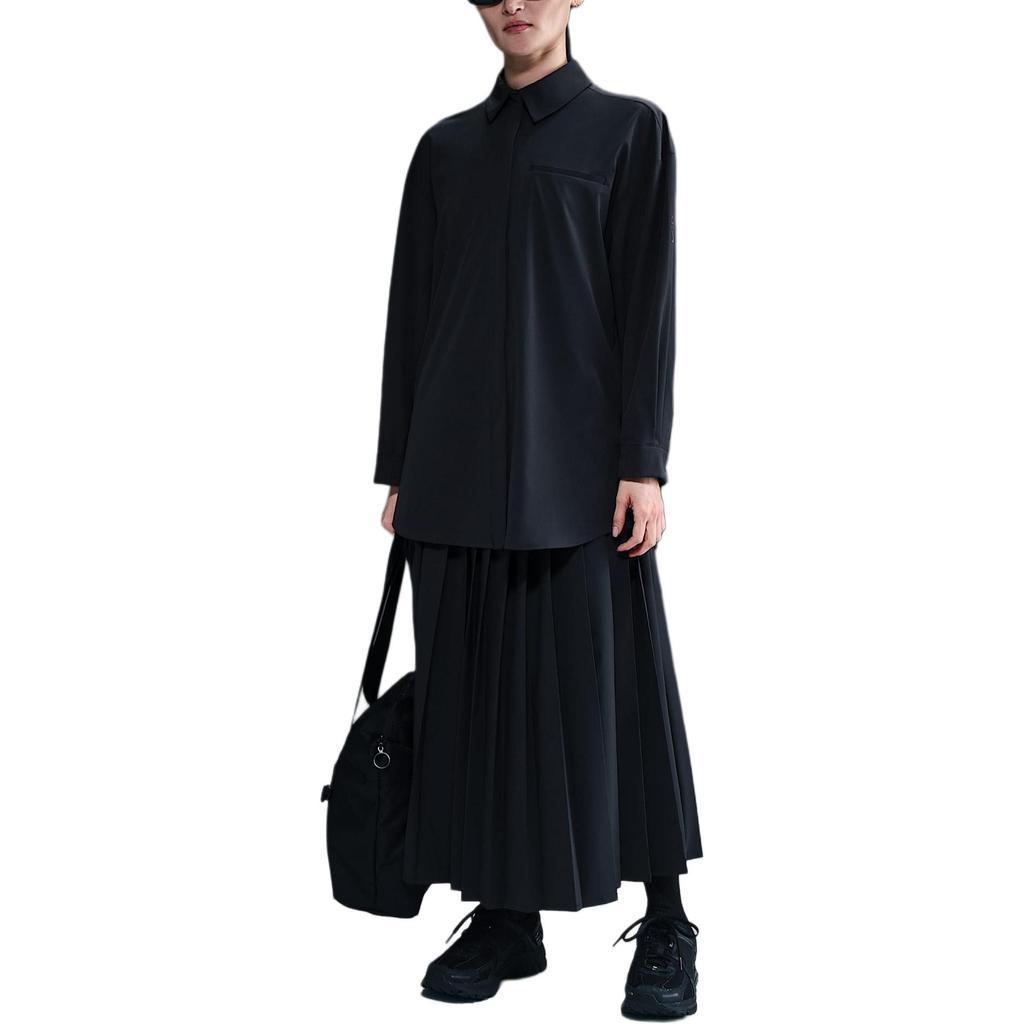 Nike Shirts Women's Black Lapel HQ0237-010