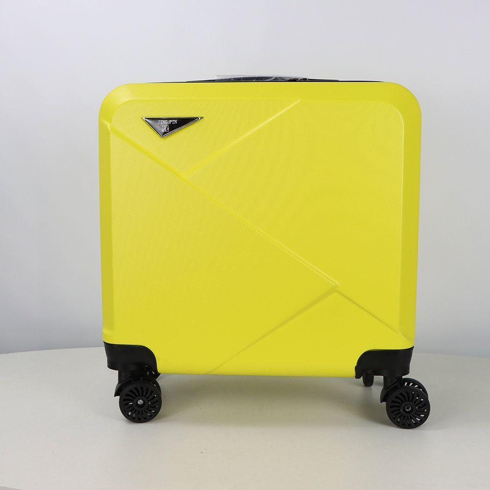 Lightweight 18" Mini Trolley Suitcase with Universal Wheels & Combination Lock