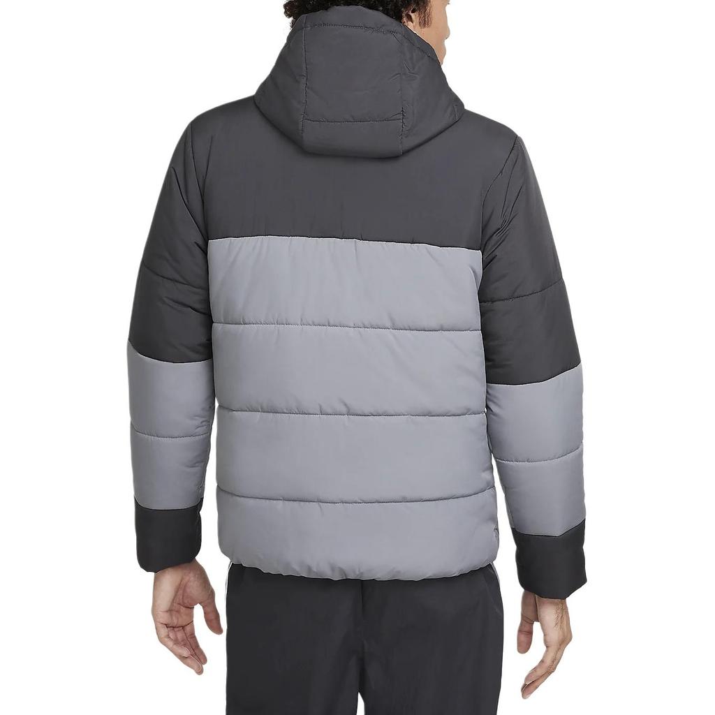 Nová pánská péřová bunda Nike Air uhelně černá/chladně šedá/bílá HM0198-060