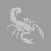 Cool dual wielding scorpions creative&funny stickers for cartoon fans&lover,high quality for car trucks motorcycles & laptops