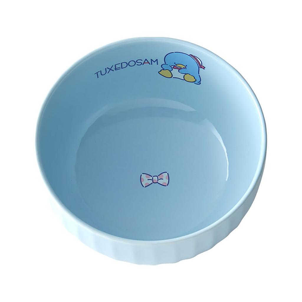 Sanrio Ceramic Rice Tuxedo and Dryer 358851 Bowl, Sam, Microwave, Dishwasher, Safe,