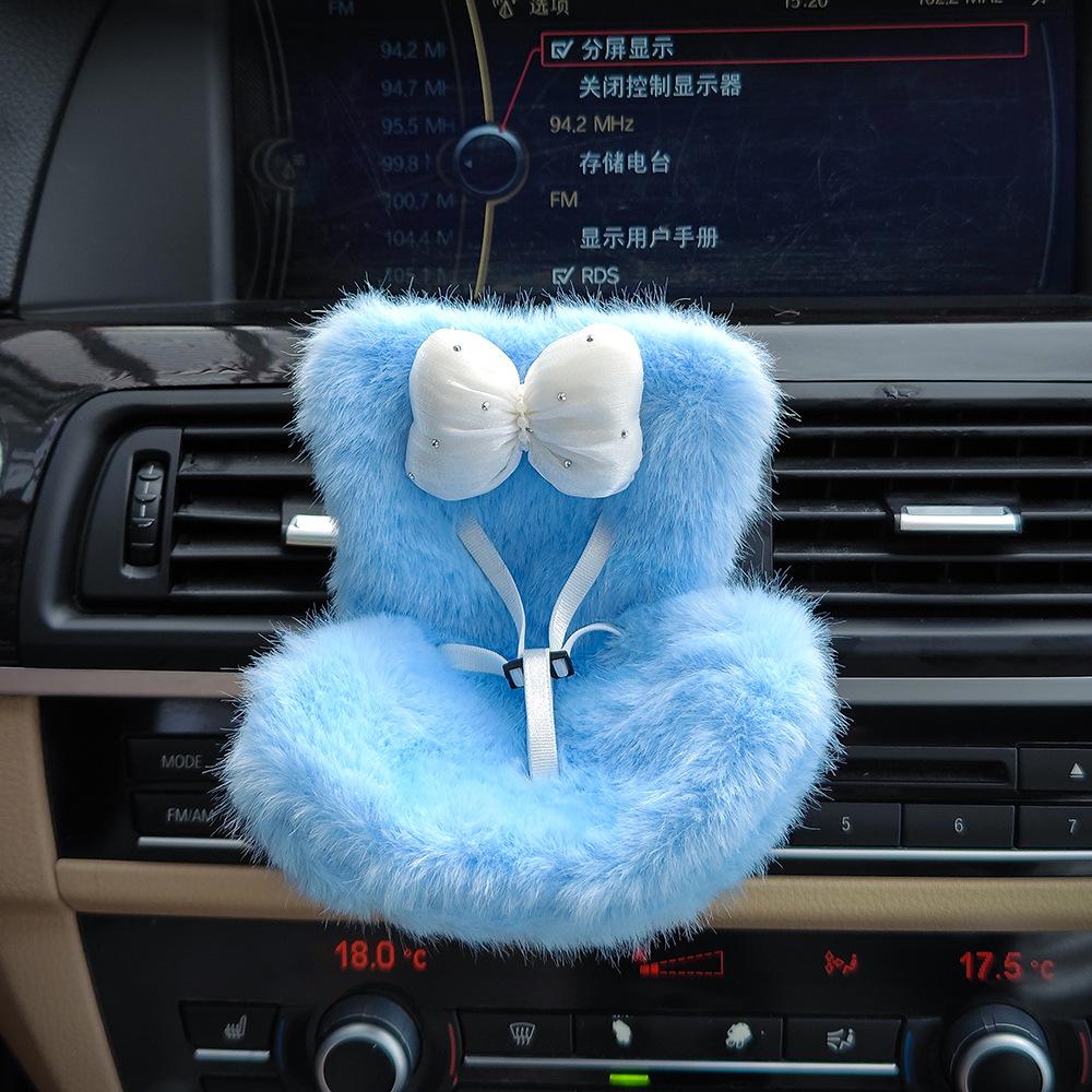 Puppensitz Autozubehör Ornament Labub Sicherheitssitz Puppenzubehör Dekoration