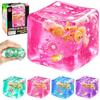 Cartoon Design Ocean Sensory Fidget Toy Star Shell Blue Pinch Cube Gift Stress Balls  Wedding Party