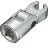 TONE Flex Crowfoot Wrench 8mm Hex Size HP3SCF-08F, 9.5mm (3/8") Drive,