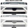 2x Rejilla Central Delantera Cubierta erts Accesorios Exteriores Moldura Para 4Runner +