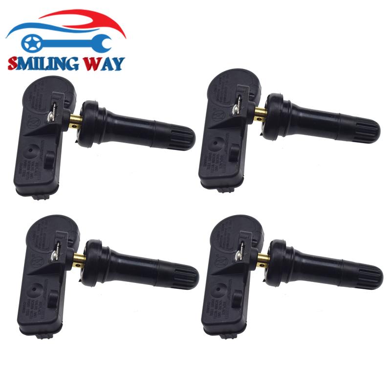 4 Pcs TPMS Tire Pressure Monitor Sensor For Ford Lincoln Mazda Explorer Fiesta Flex Focus Fusion Mustang DE8T1A180AA 9L3T1A180AF