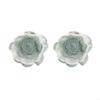 62KD 2 Piece Artificial Flower Curtain Tiebacks Metal Spring Clips for Window Drapes Drapery Holdbacks Clamps Room Decoration