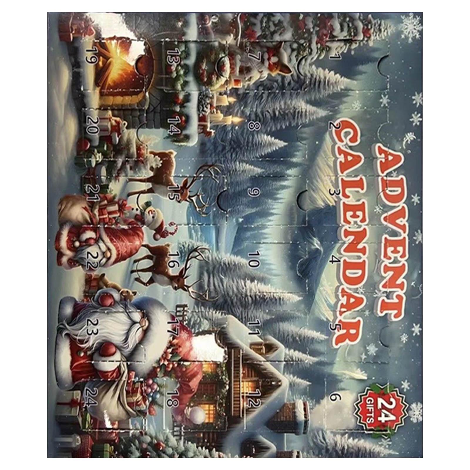 

Рождественский календарь ожидания, 24 рождественских календаря ожидания, Рождественские наборы, Подарки-сюрпризы для рождественской вечеринки, Рождественские коробки-сюрпризы One Size зелёный