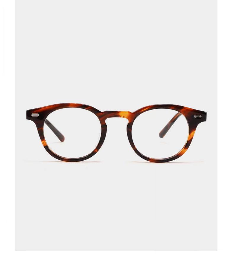 Milan A Retro Tortoiseshell Acetate Eyeglass Frames for Men and Women