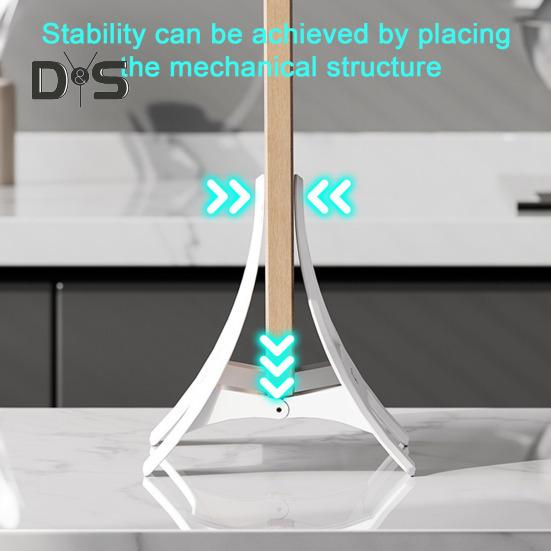 Adjustable Cutting Board Holder Pot Lid Stand Auto Width Adjustment Multi-Purpose Countertop Cutting Board Holder Rack