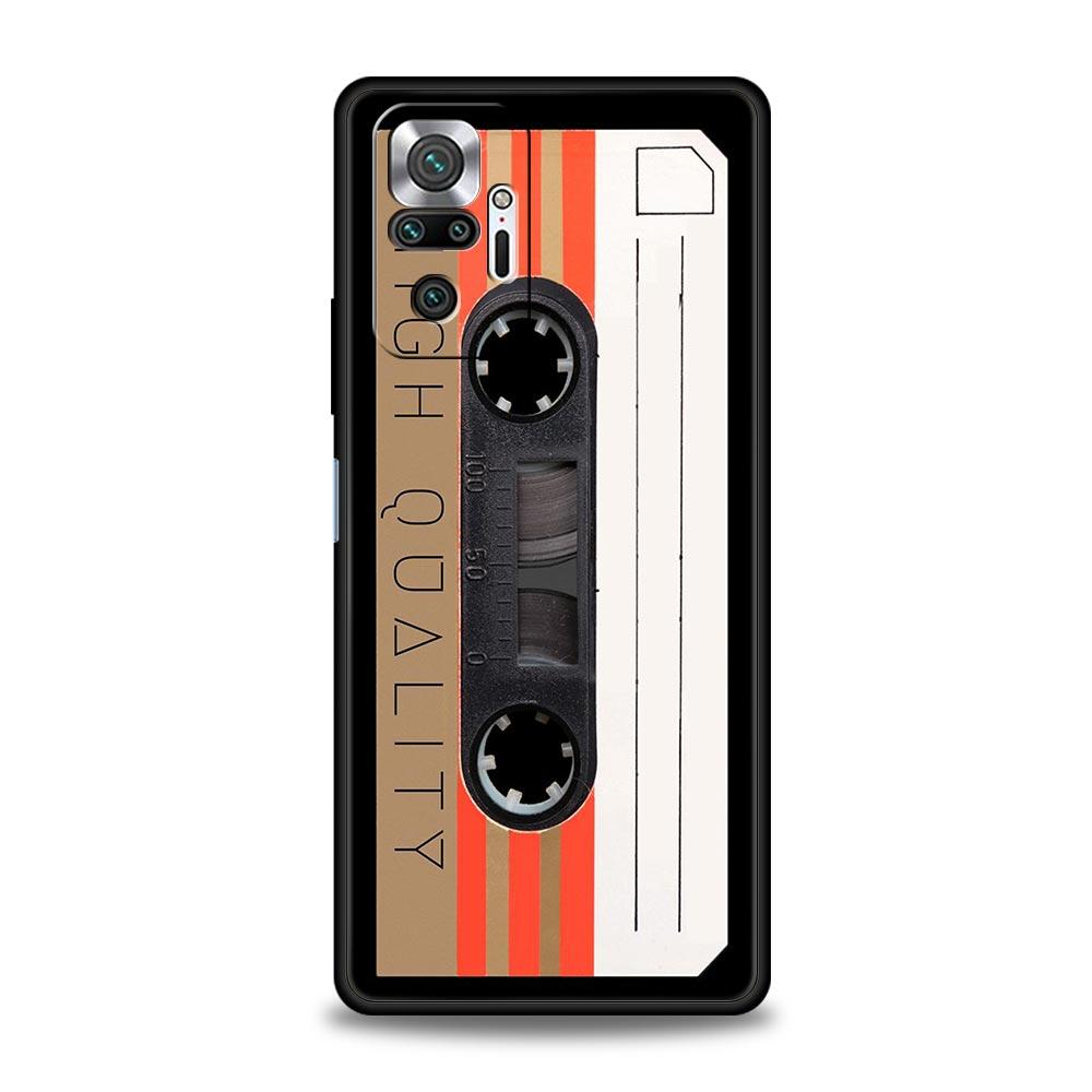 

Для Redmi 10C Чехлы Винтаж Камера Магнитола Кассета Чехол Для Xiaomi Redmi Note 12 11 9S 9 10 Pro Plus 7 9T 8T 9C 9A 8A Чехол Redmi 10C