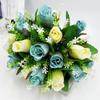 18 Heads Real Happy Lucky Flower 8 Colors Crystal Grass Bouquet  Home Decorative
